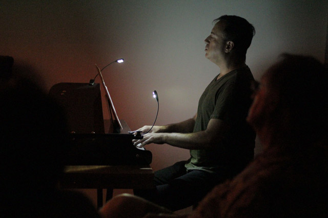 Composition with the Sound of Its Own Découpage by Michael Baldwin